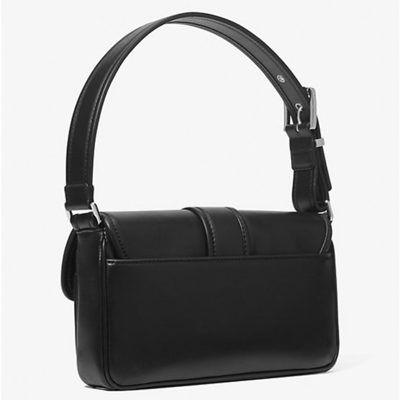 Michael Kors Colby Medium Grommeted Leather Shoulder Bag - Picture 3 of 4